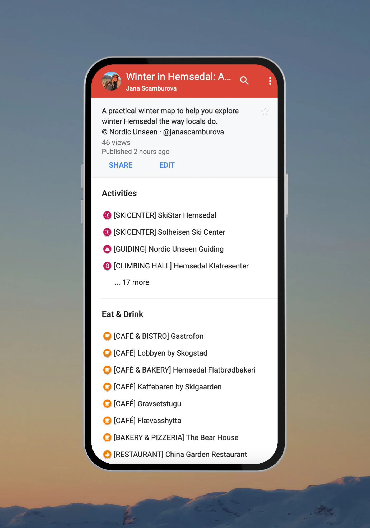Winter in Hemsedal: A Local Guide Map - Image 2
