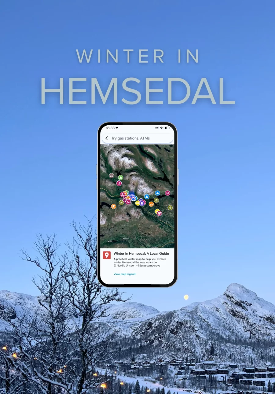 Winter in Hemsedal: A Local Guide Map