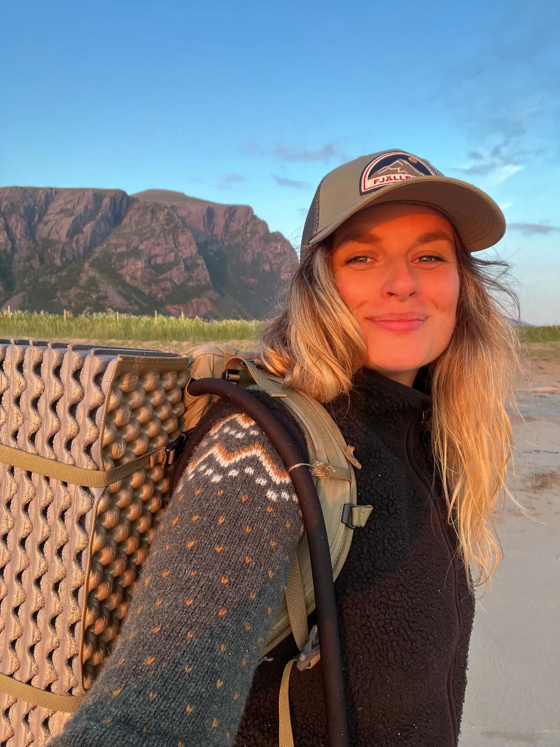 Jana Scambura, outdoor guide and founder of Nordic Unseen in Norway