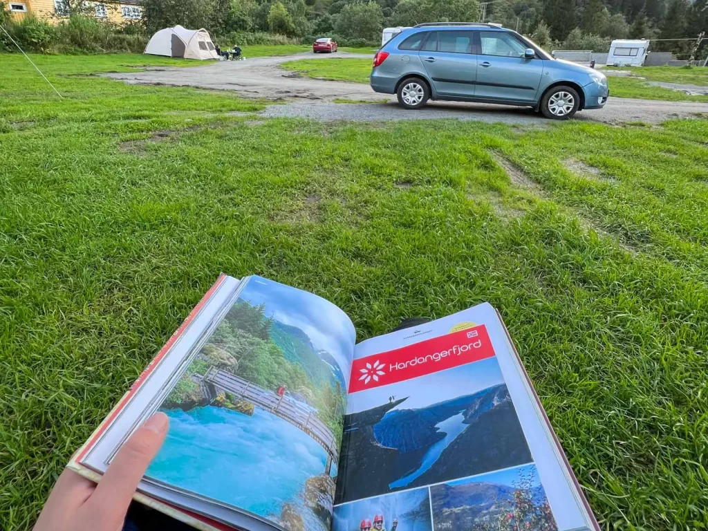 Hardanger travel guide at Sundal Camping near the Bondhusvatnet trail
